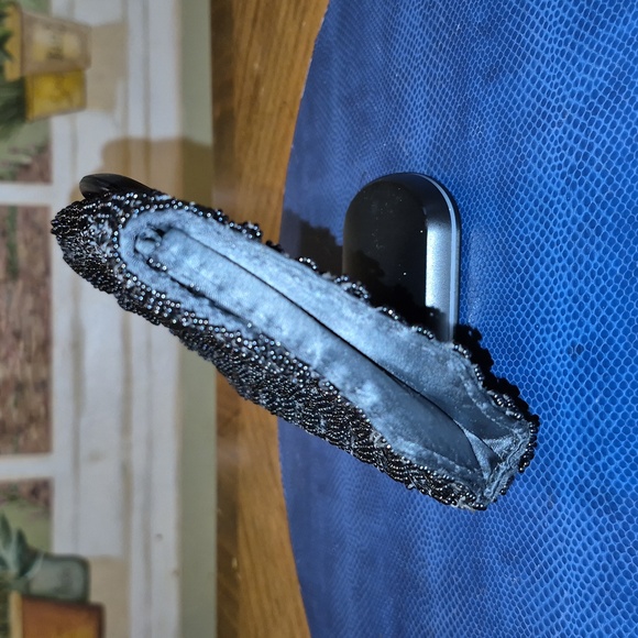 La Regale Elegant Black Beaded Clutch (#709) Made In Hong Kong.from The 50s. - Picture 2 of 10